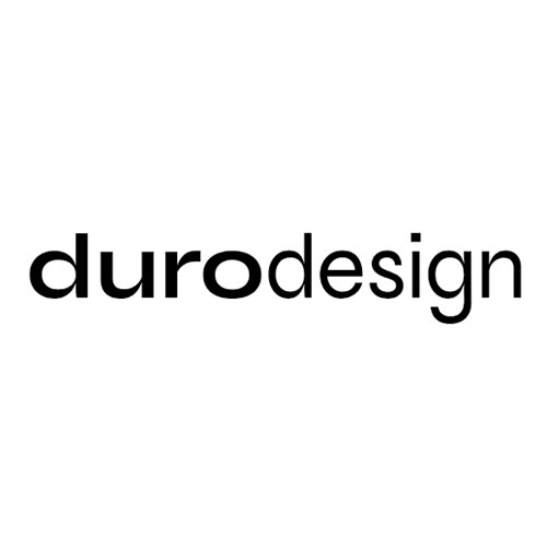 durodesign logo. Clicking opens up a new tab to manufactures website.